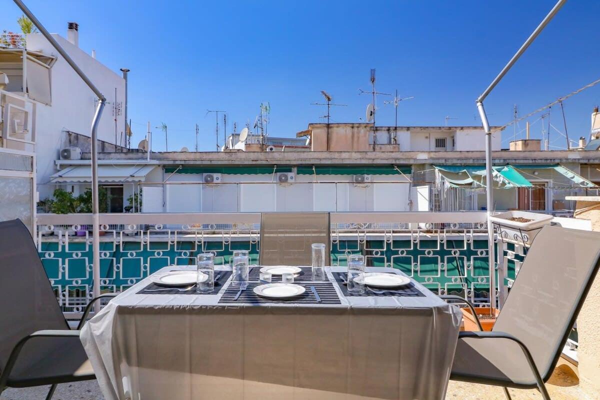 Topfloor Central Apt With Urban Views,3' To Metro Αθήνα Εξωτερικό φωτογραφία